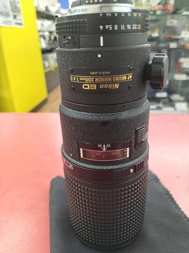 Nikon micro 200mm f4d ed - nikon,