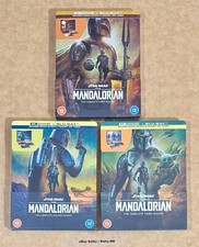 STAR WARS THE MANDALORIAN SEASONS 1-3 (UK) 4K BLU RAY STEELBOOK COLLECTION - NEW