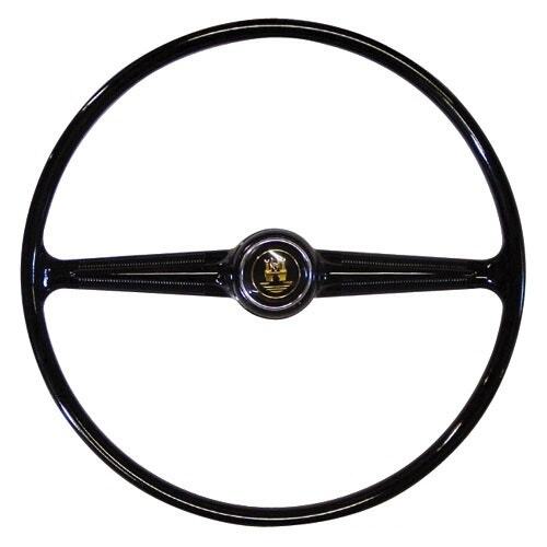 Flat4 steering wheel black - flat4, vw