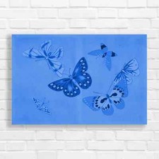 Vibrant Butterfly Canvas Print Large Picture Wall Art