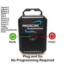 For Renault Scenic, Megane, Clio, Laguna, Captur Steering Lock Emulator Bypass