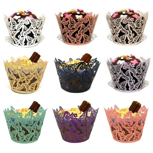 50x butterfly cupcake - butterfly,
