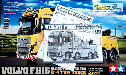 Tamiya instructions volvo tow - tamiya,