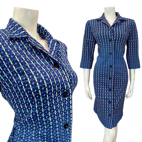 Vintage 60s 70s - navy, blue