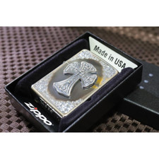 Zippo oil Lighter Pink Dolphin