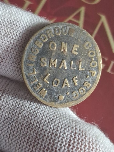 Wellingborough token one - op,