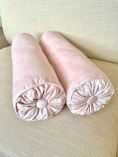 Pair of 2 Laura Ashley Cushion Bolsters