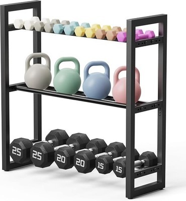 Tier adjustable dumbbell - 3-tier,