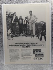 Vintage TDK Audio Cassette