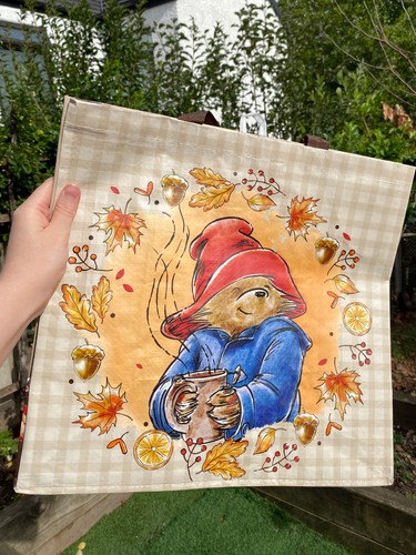 Paddington bear tesco - paddington, autumn