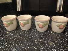 BOOTS ORCHARD EGG CUPS X 4