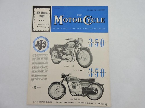April 1961 motor - 27, cycle