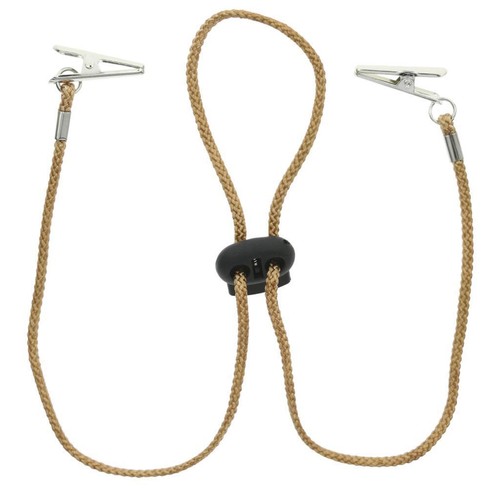 Adjustable napkin clip - napkin,
