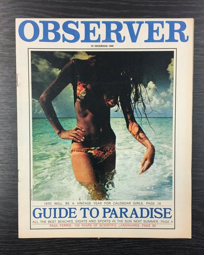 Observer magazine calendar - observer, magazine: