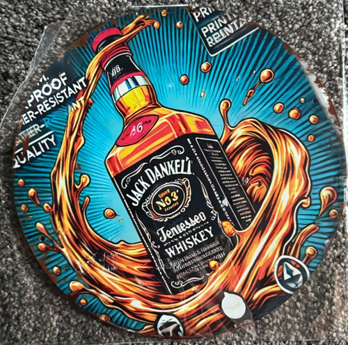 Jack daniel tin - jack, sign