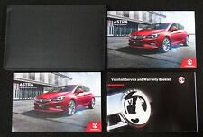 VAUXHALL ASTRA K OWNERS MANUAL HANDBOOK SERVICE BOOK INFOTAIMENT 2016-2019 PACK