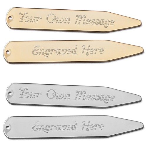 Engraved collar stiffeners - engraved,