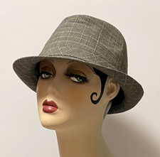 Vintage Trilby Hat - Grey