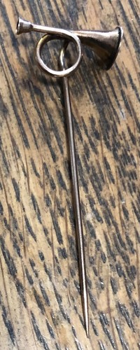 Antique 9ct gold hunting - gold,