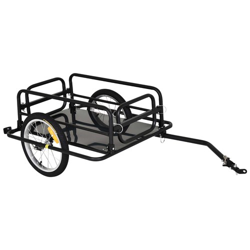 Homcom bicycle cargo trailer - homcom,