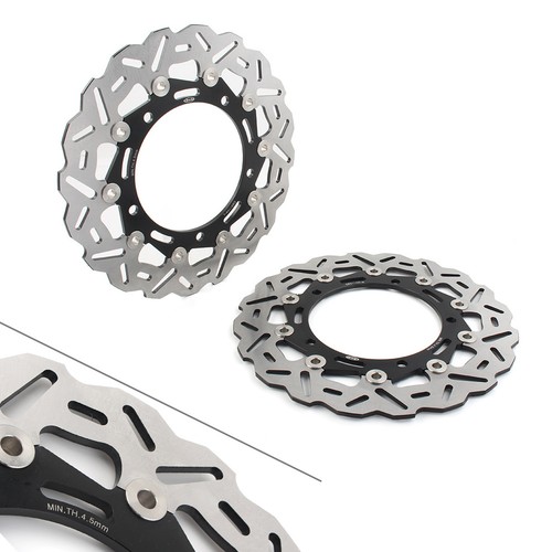 Pair front brake discs rotors - brake,