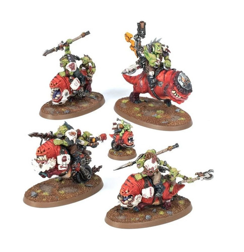 Ork squighog boyz - -, warhammer