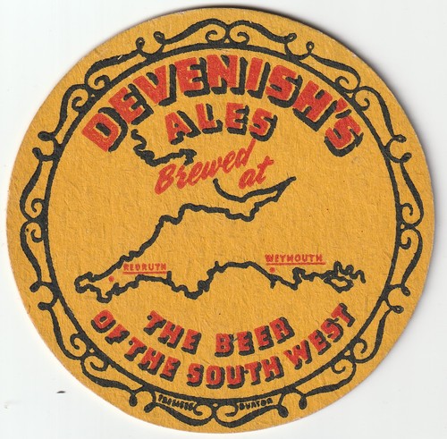 Beer mat devenish brewery - beer,