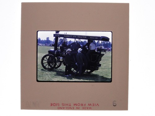 Garrett steam tractor built - steam,