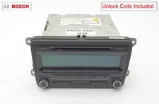 SEAT/CUPRA LEON 10-12 ORIGINAL RADIO CD MULTIMEDIA HEAD UNIT & CODE 5P0035186