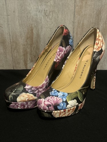 Chinese laundry black floral - laundry,