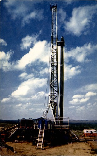 Vintage oil drilling equipment - vintage,