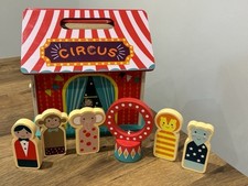 Animal Wood Circus Carry Along Playset  Toy