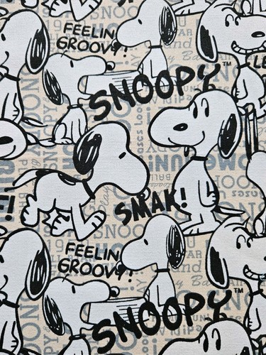 Snoopy fabric dog - fabric,