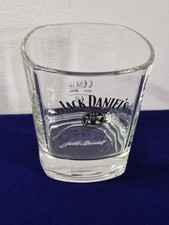 Jack Daniel's Old No. 7 Whiskey Glass Large Thick Bottom Tumbler