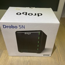 Drobo 5N Network Attached Storage with mSATA SSD + 1 x 3TB Drive - 100% Working