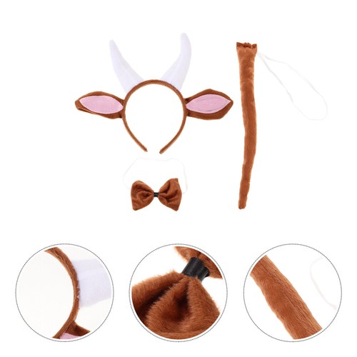 Goat headband set with - headband, ears