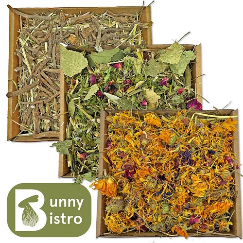 Bunny bistro foraging trays - bunny,
