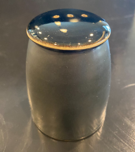Denby jet black - denby/jet/black/pepper, shaker