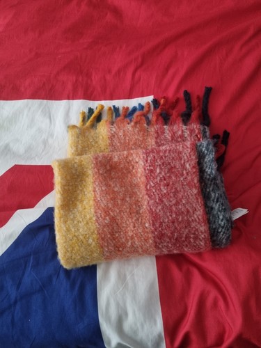 Multicoloured scarfs for women - multicoloured,