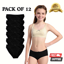 12 PACK GIRLS BRIEFS SHORTS