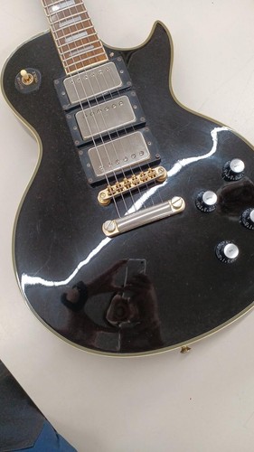 Epiphone les paul custom - les, black