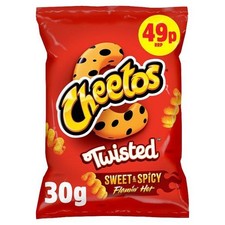 Cheetos twisted sweet spicy - sweet, &