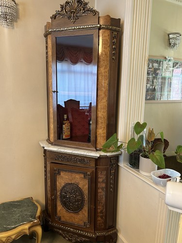 Ornate burr walnut mahogany - ornate,