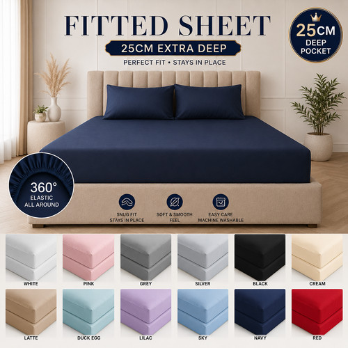 25cm deep microfiber - 25cm,