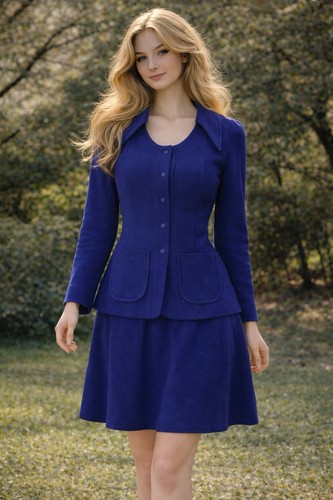 Vintage suit twin set - vintage,
