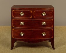 Antique Small Georgian Inlaid