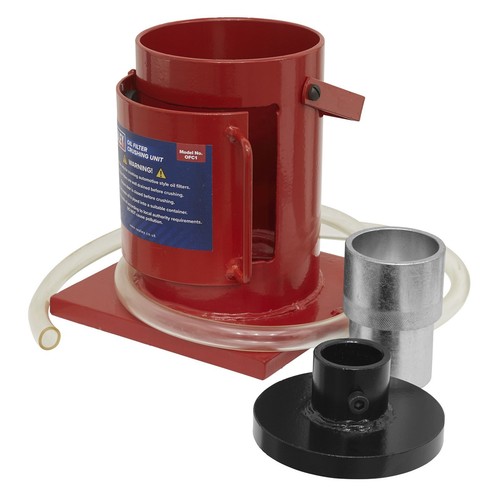 Sealey oil filter crushing - sealey,