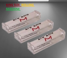 1 | 3 x ZIG ZAG KING SIZE Automatic Cigarette Tobacco 110mm Rolling MACHINE