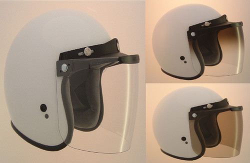 Open face helmet - helmet, jet