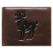 Unique Bi-Fold Brown Genuine